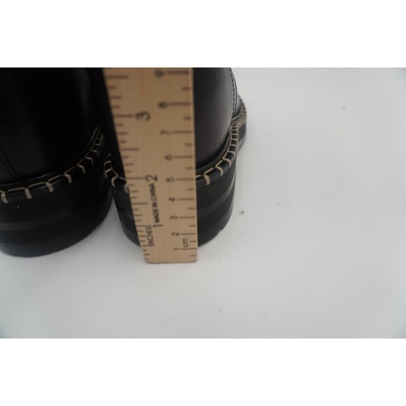 Chloé Noua Leather Whipstitch Trim Combat Ankle Boots. Style and Comfort Size 35 - Picture 10 of 11